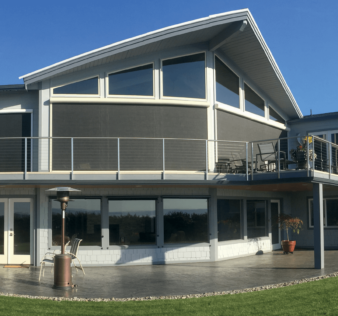 Retractable Power Screens Boise, ID Outdoor Power Screens Motorized